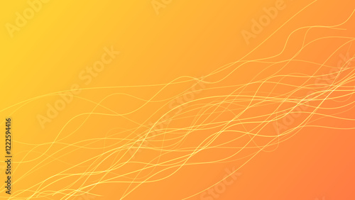 Abstract gradient background with wave beams