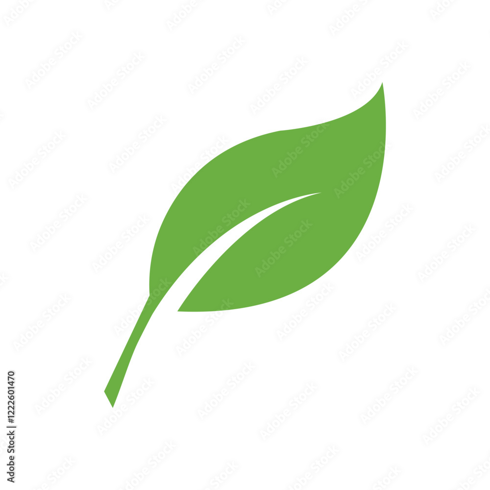 Leaf Logo Icon Graphic Background Template Leaf Logo Icon Graphic Background Template
