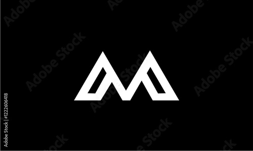 M logo vector