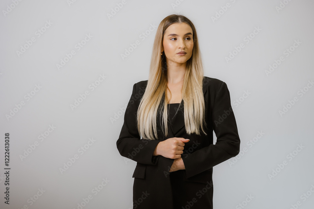 Portrait of a Professional Woman in Black Blazer Portrait of a Professional Woman in Black Blazer