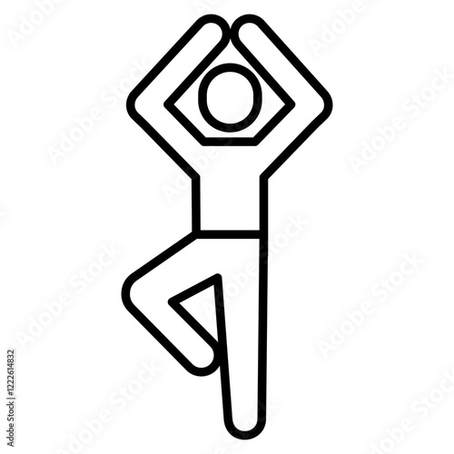 Stretching icon