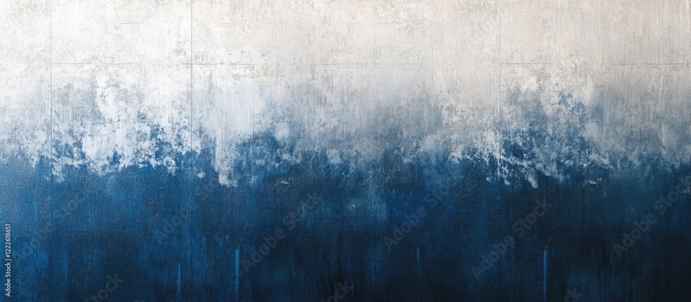 Textured wall design featuring a gradient of deep blue to light gray with a soft abstract appearance creating a serene and stylish ambiance Textured wall design featuring a gradient of deep blue to light gray with a soft abstract appearance creating a serene and stylish ambiance