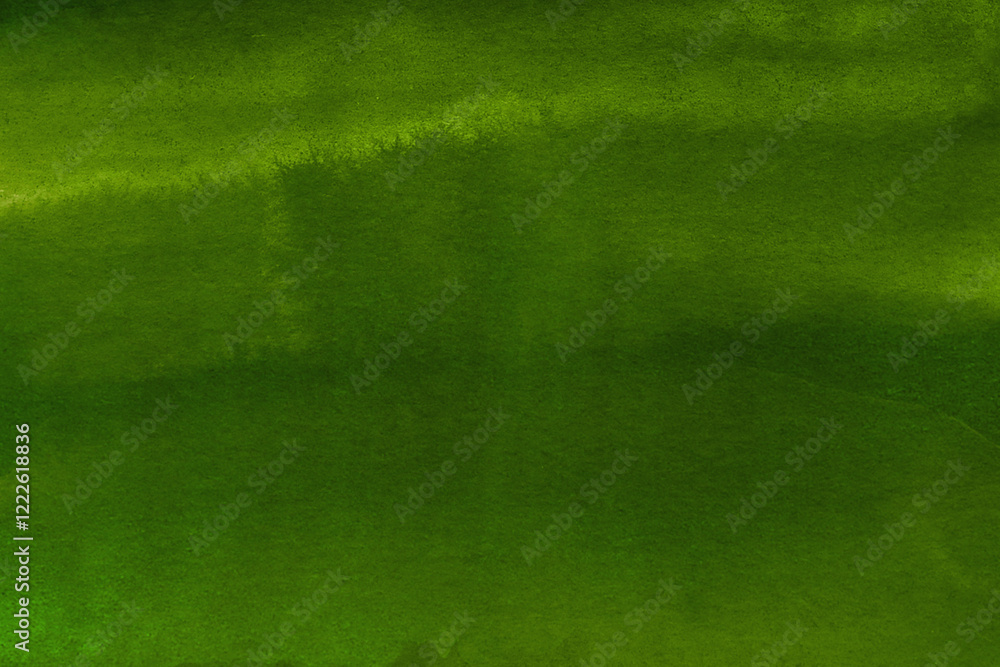 Obraz premium Abstract green background in watercolor style