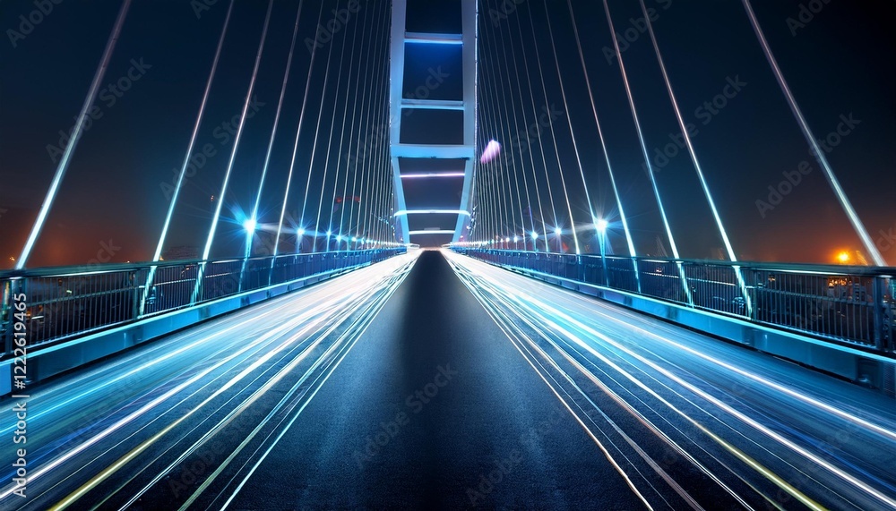 Obraz premium bridge at night