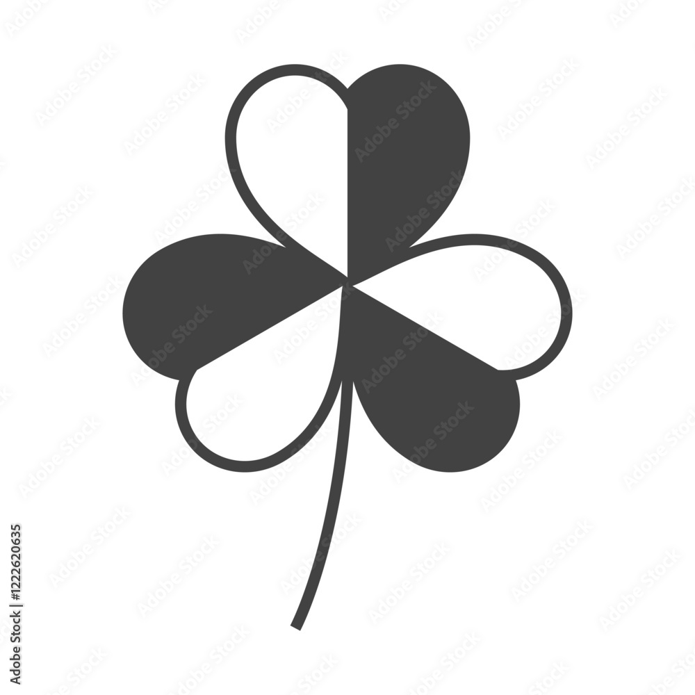 irish leaf icon symbol vector illustration irish leaf icon symbol vector illustration