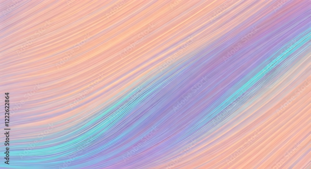 A shimmering pastel pelt texture with light coral, icy lavender, and mint highlights, AI Generated A shimmering pastel pelt texture with light coral, icy lavender, and mint highlights, AI Generated