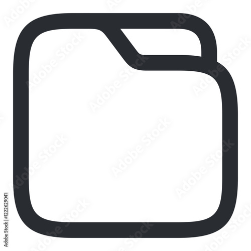 folder icons outline