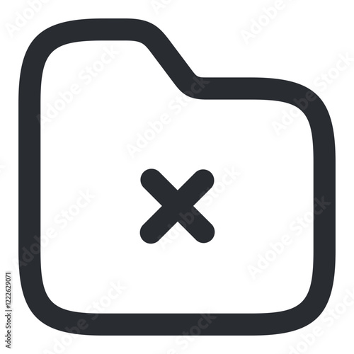 folder icons outline