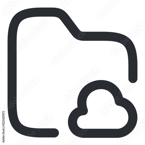 folder icons outline