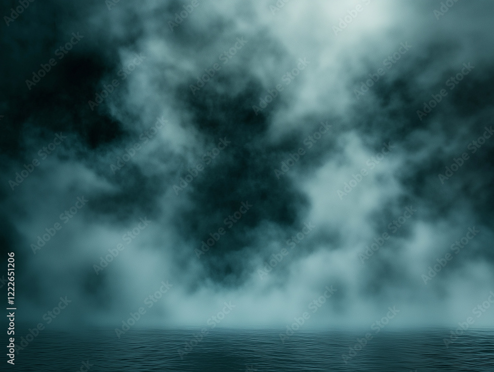 Fototapeta premium clouds over the sea