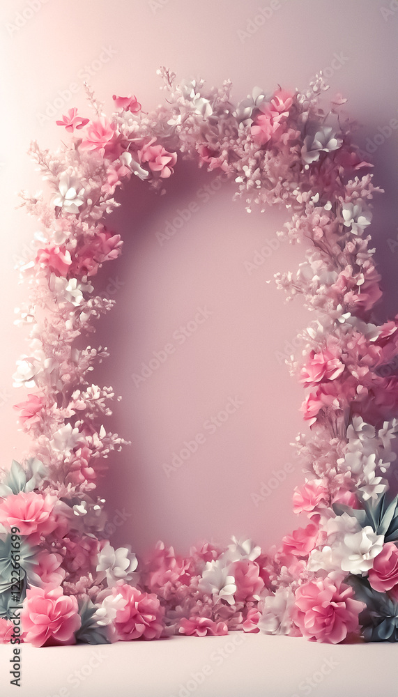 Obraz premium love themed valentine's day illustration 