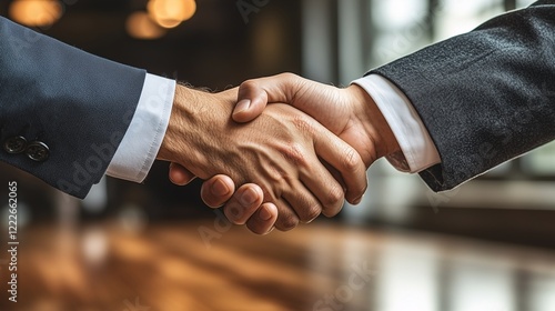 Business Handshake in Formal Setting