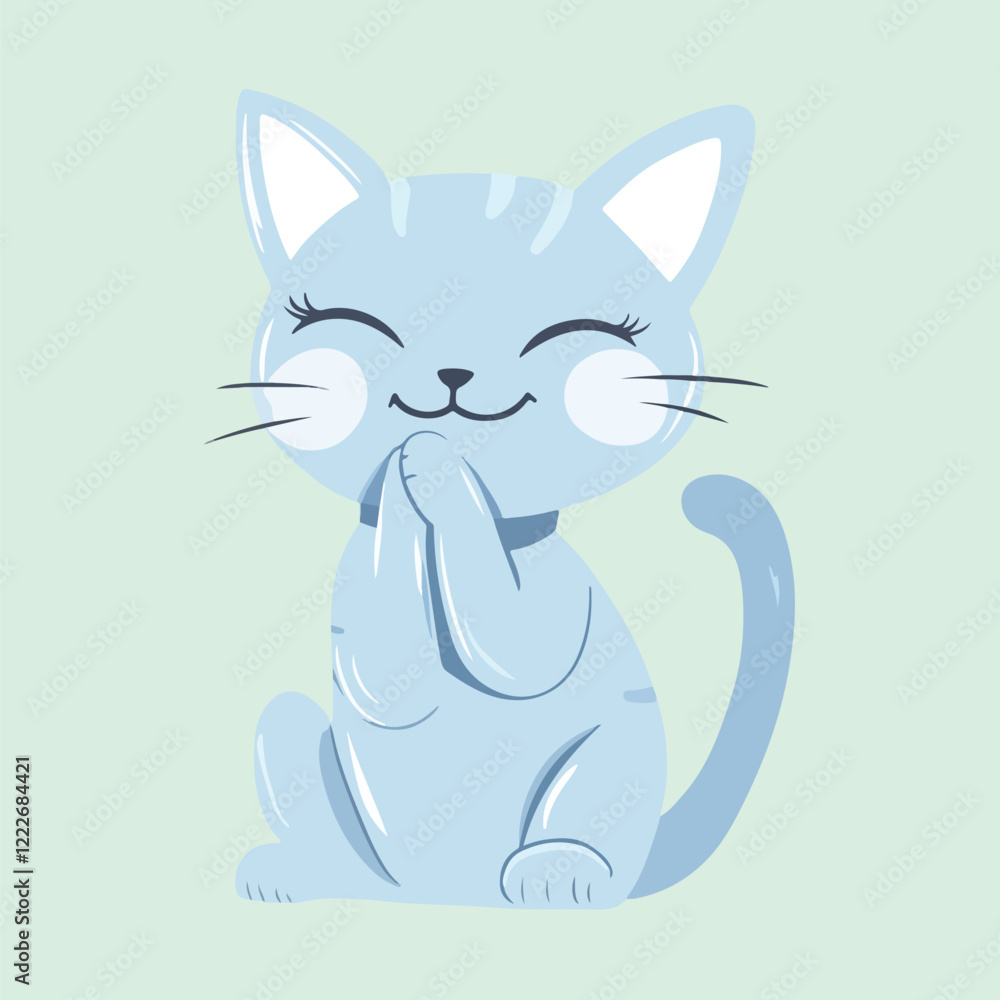 cute cat vector illustration cute cat vector illustration