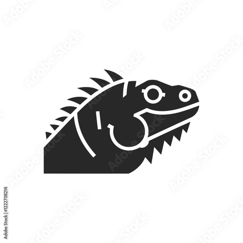 Iguana Head Icon