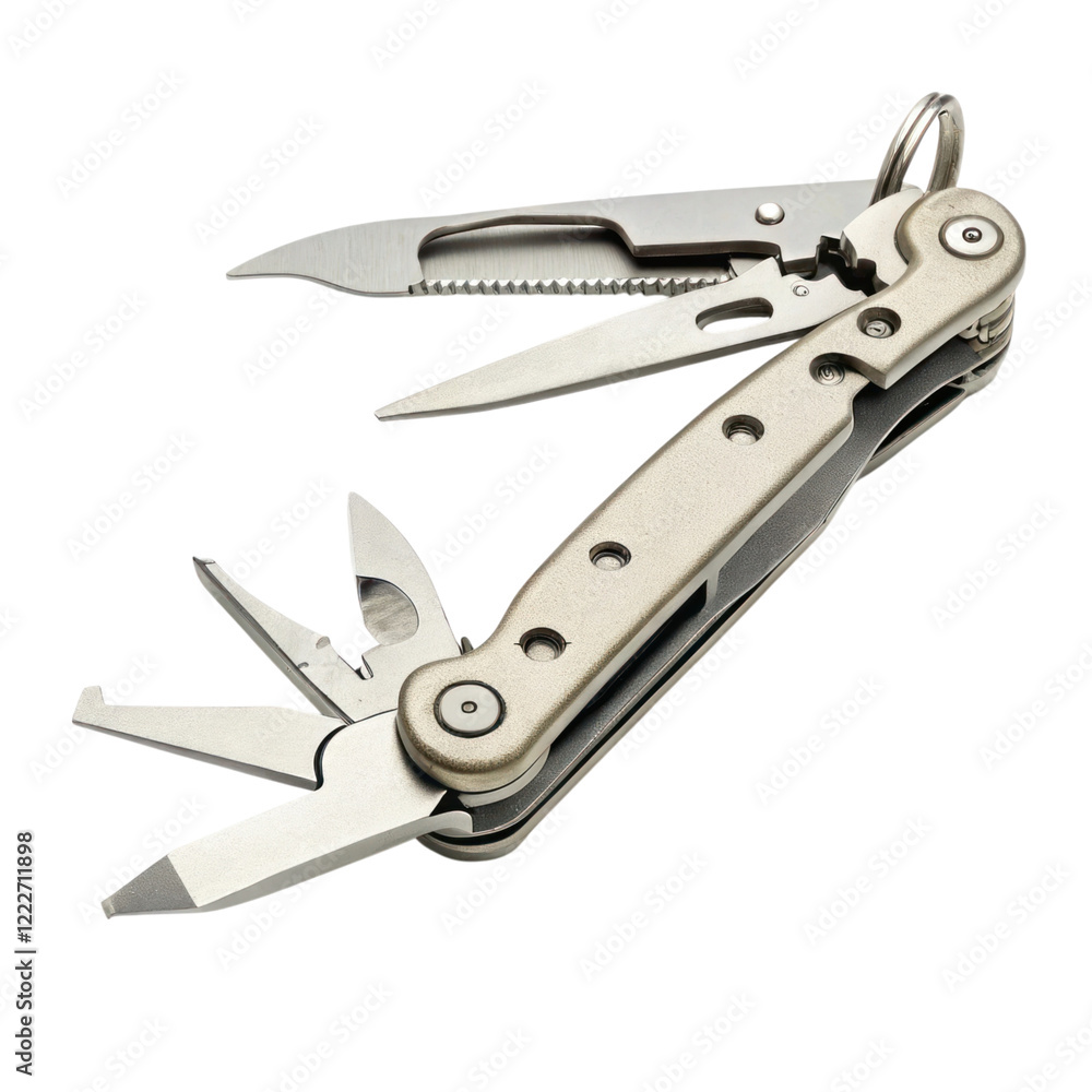 Multi tool pocket knife with various functions and tools for versatility Multi tool pocket knife with various functions and tools for versatility