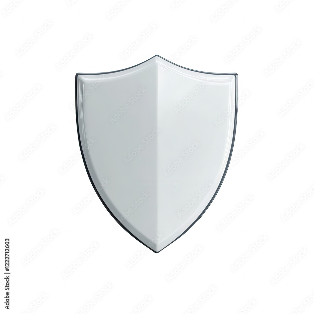 A minimalist shield icon representing protection and security in design., isolated on a transparent background. A minimalist shield icon representing protection and security in design., isolated on a transparent background.