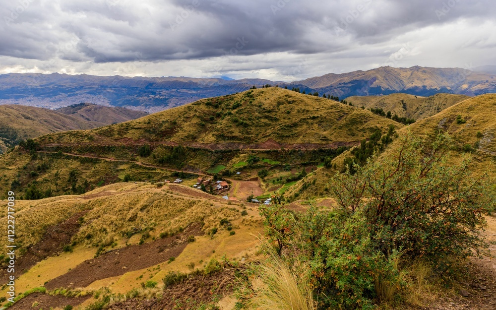 Fototapeta premium Andes Mountains near Cusco