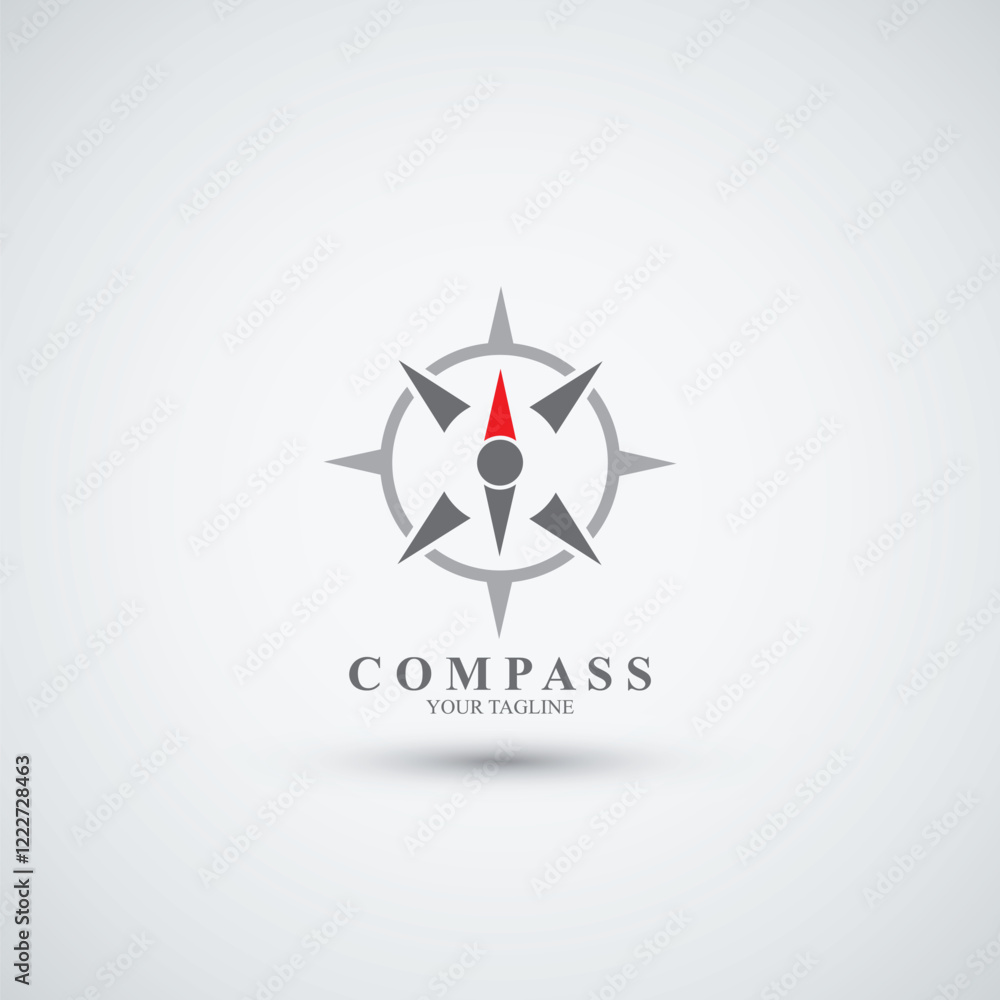 Compass logo design icon template illustration Compass logo design icon template illustration