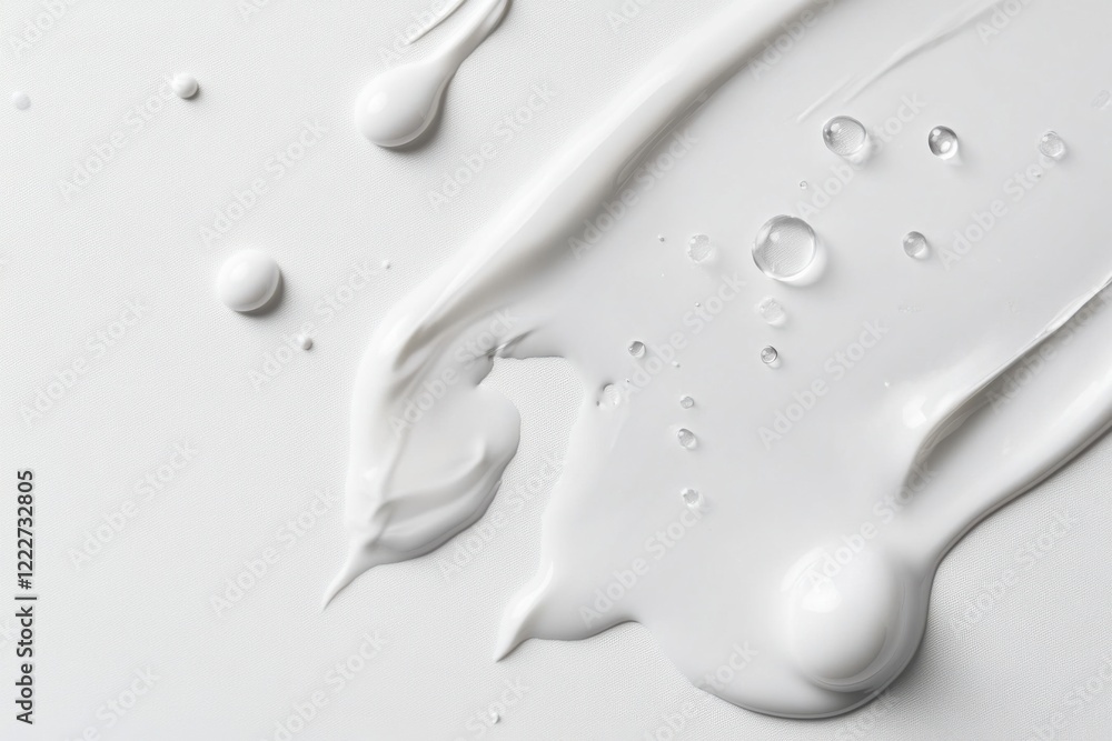 Exceptional pore filling primer drops create a stunning visual display on a pristine white surface showcasing beauty in cosmetics Exceptional pore filling primer drops create a stunning visual display on a pristine white surface showcasing beauty in cosmetics