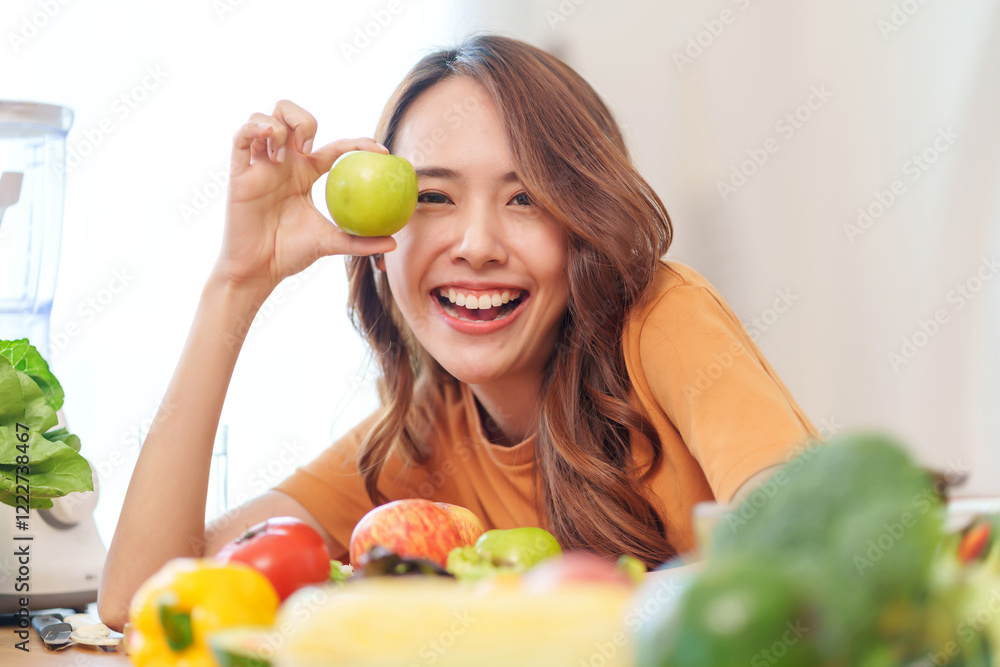 portrait smiling young woman having fun with food vegetables in the kitchen,healthy food,vitamin,health care,beauty,health portrait smiling young woman having fun with food vegetables in the kitchen,healthy food,vitamin,health care,beauty,health