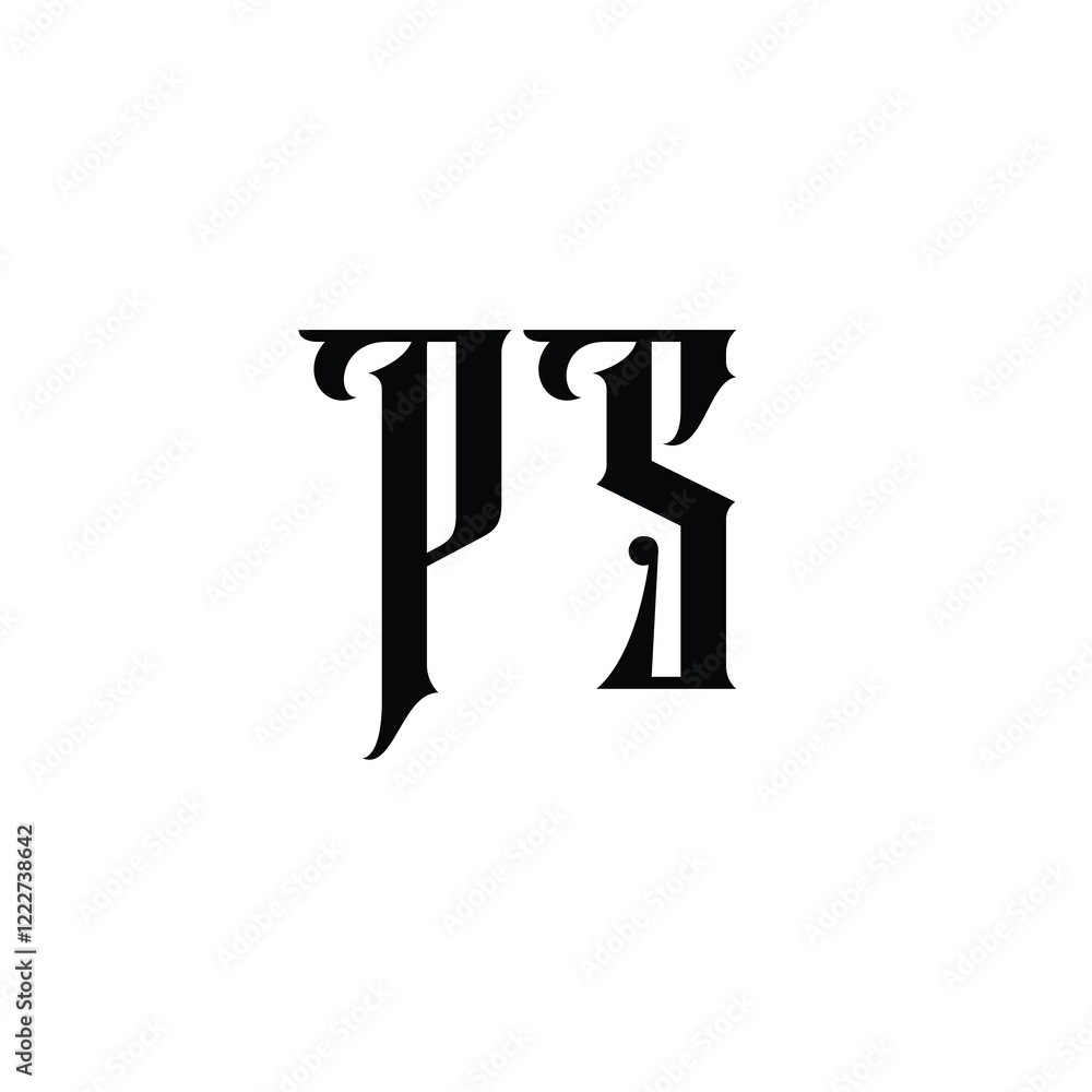 PS monogram logo design letter text name symbol monochrome logotype alphabet character simple logo PS monogram logo design letter text name symbol monochrome logotype alphabet character simple logo