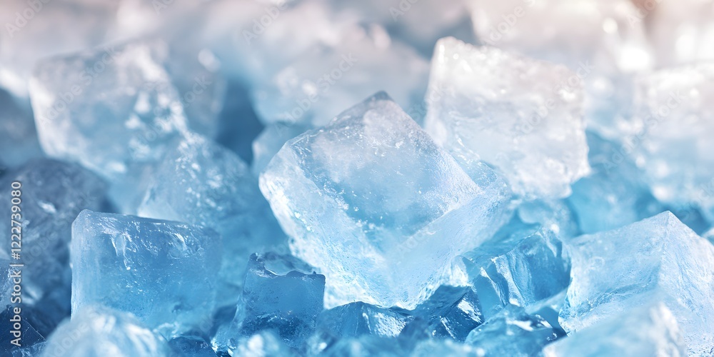 ice cubes on black background ice cubes on black background