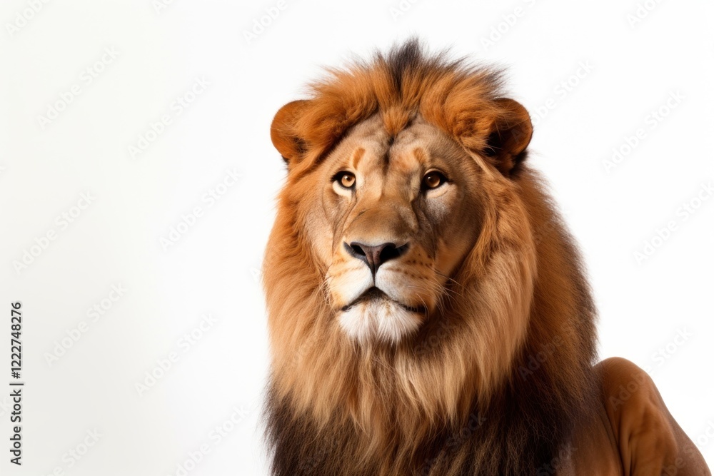 Fototapeta premium Wildlife mammal animal lion.