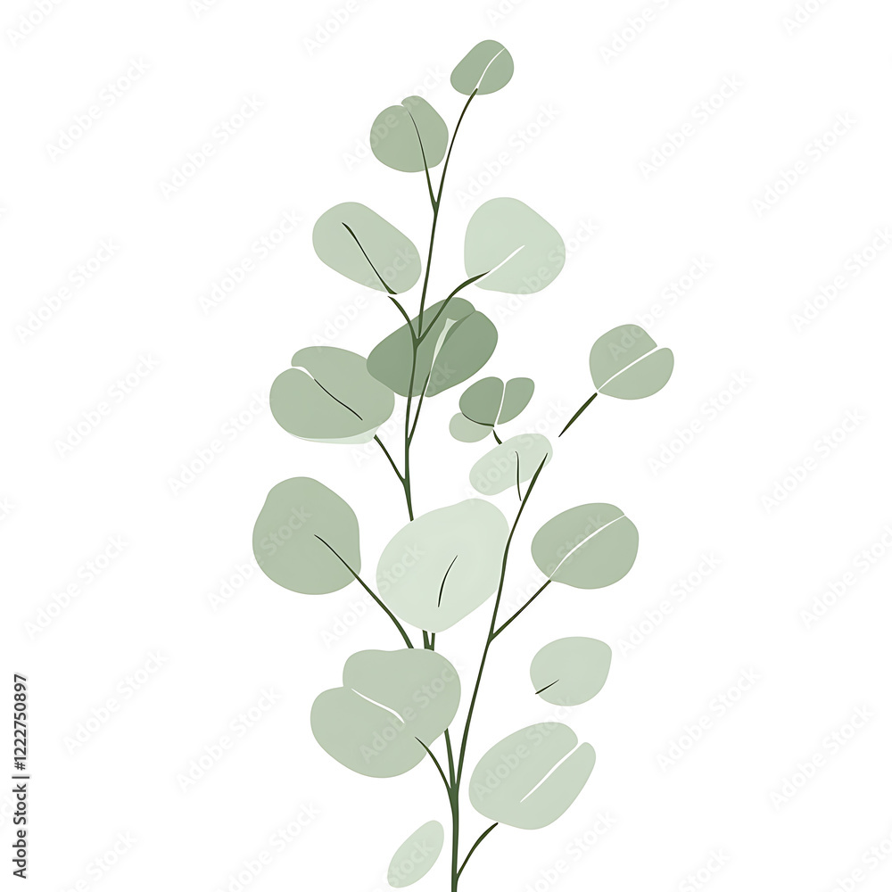 Flowers and leaves in pictures illustrator2D Flowers and leaves in pictures illustrator2D