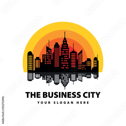 Wallpaper Mural Business logo vector, best for real estate travel and tours based company and offices. Torontodigital.ca