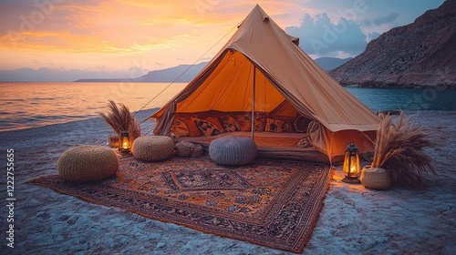 Sunset Beach Camping: Glamping Getaway by the Sea