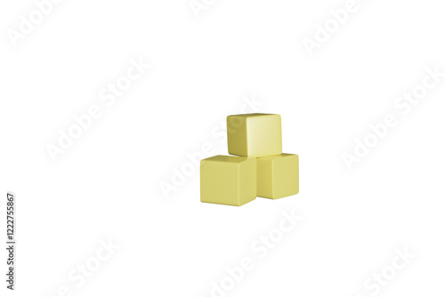 blocks of white cheese  photo