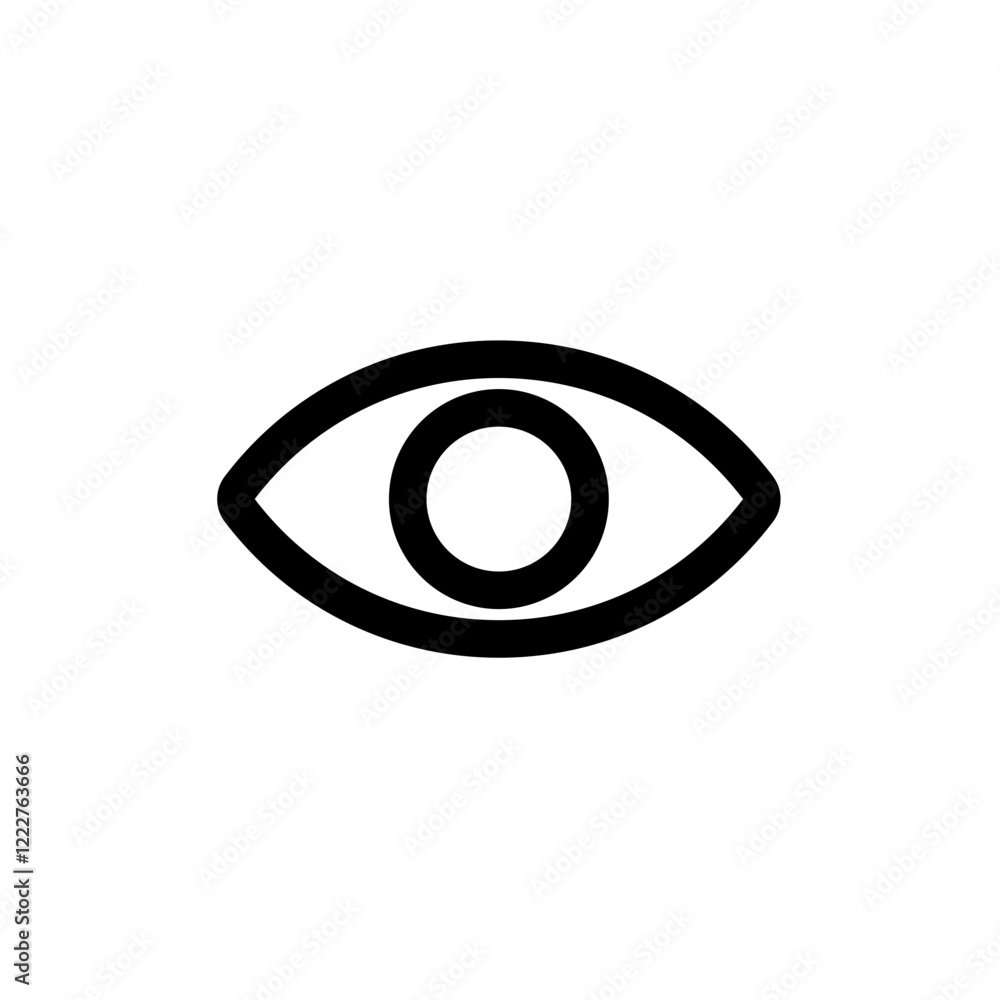 eye icon vector illustration eye icon vector illustration