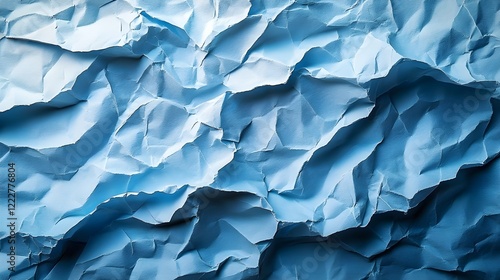 Wallpaper Mural A background of crumpled paper with visible folds and shadows. Torontodigital.ca