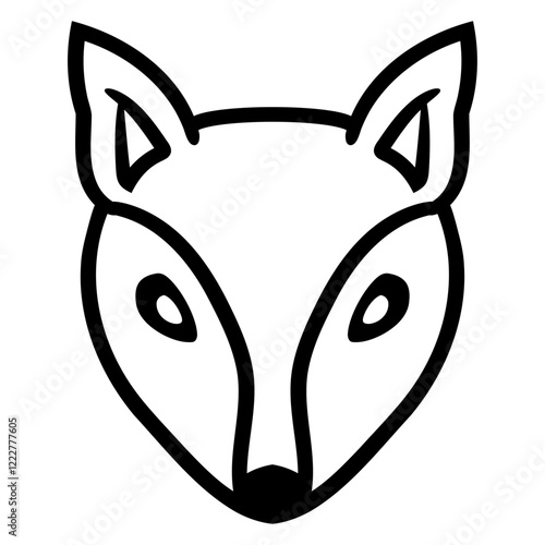 Red Fox Forest Animal Cunning Smart Cute Wild Dog Design Lover Art Vector Illustration Card T-Shirt Poster Sticker Graphic Print Decorative Drawing Isolated Logo Decoration Symbol Creative Cool Style
