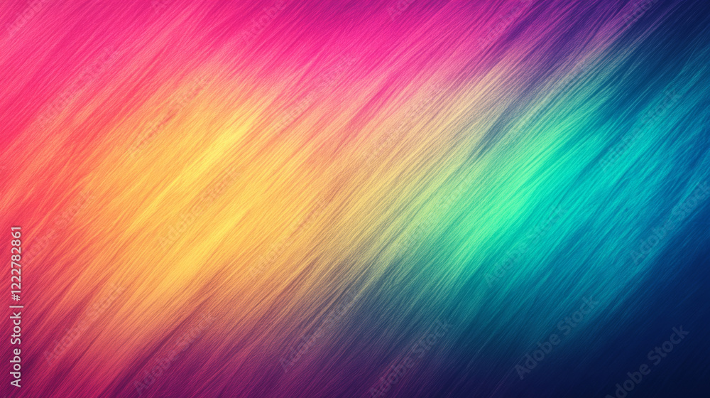 Obraz premium Vibrant pastel gradient background with diagonal brush strokes