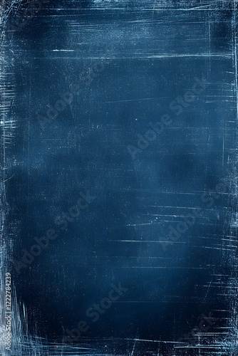 Un fondo de textura azul con algunos arañazos