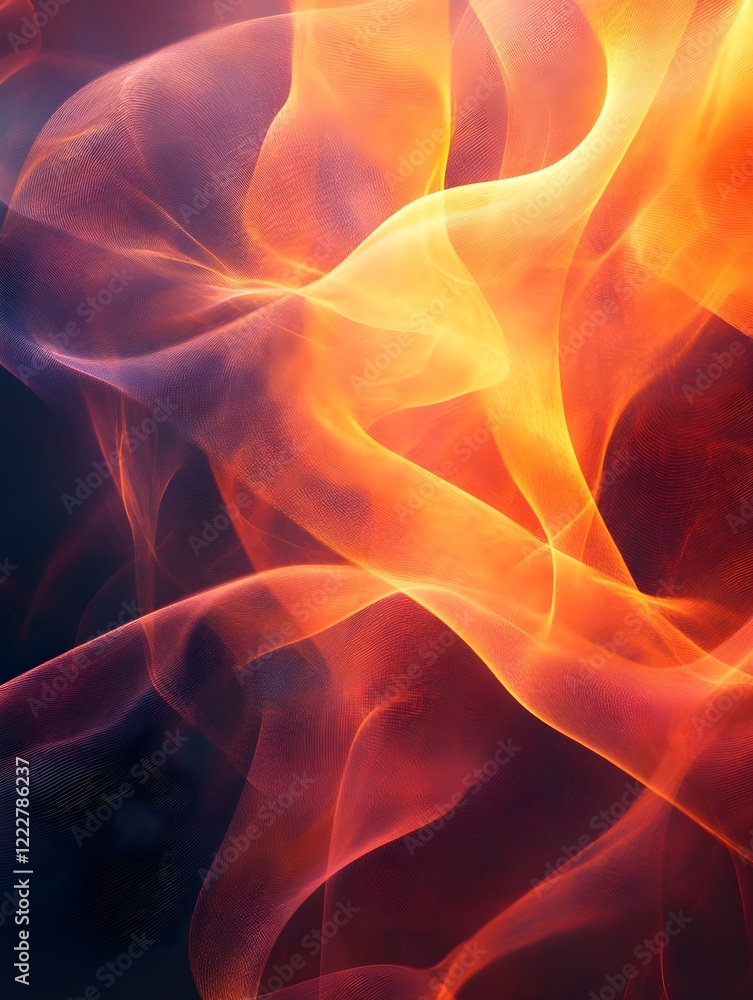 Fototapeta premium A background of dynamic, intersecting lines forming abstract grids.