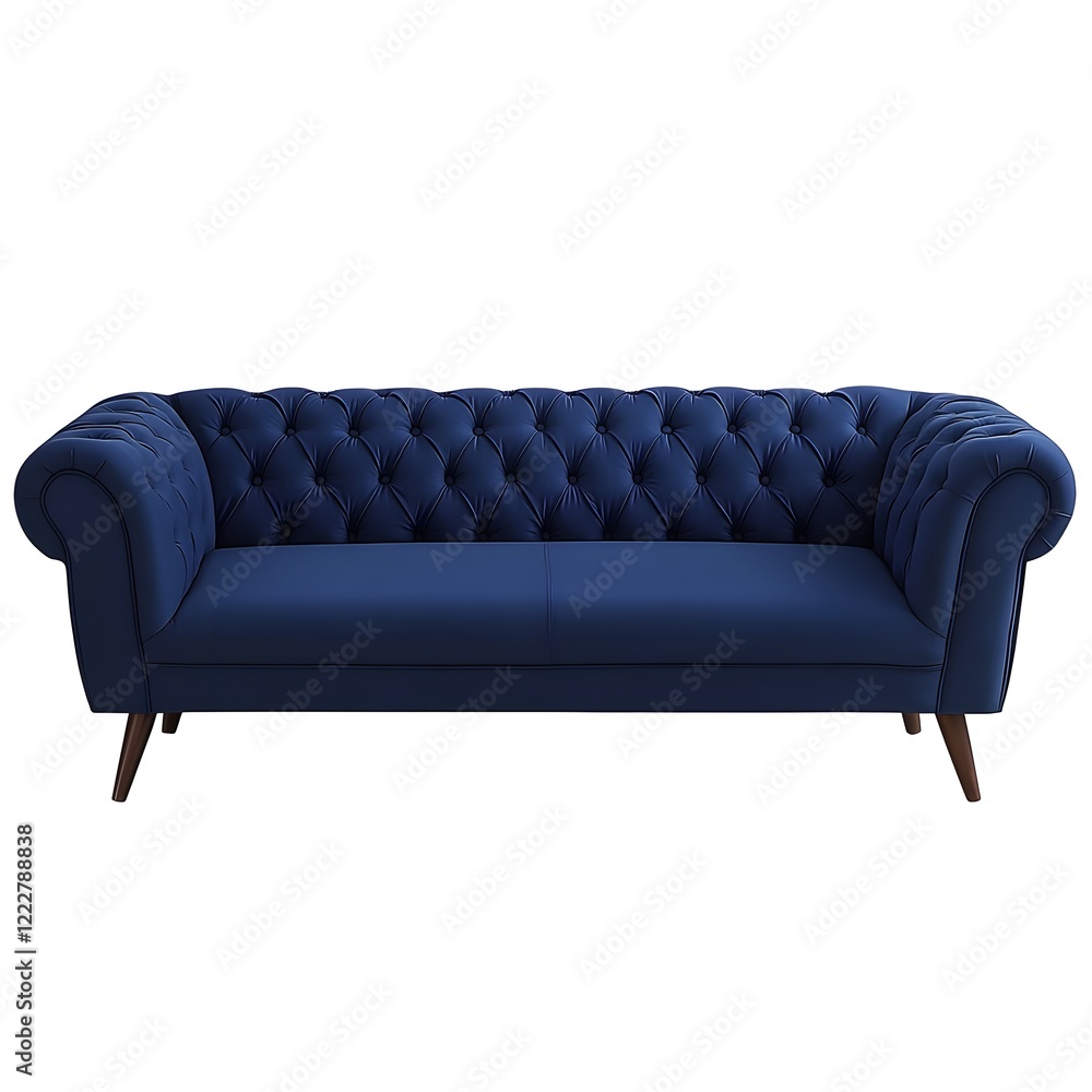 Obraz premium sofa isolated on white background