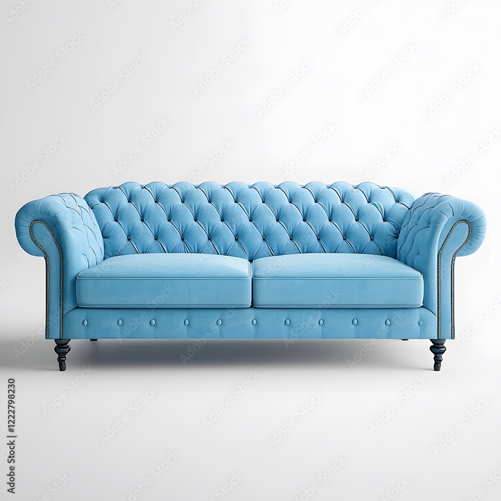 Fototapeta premium sofa isolated on white