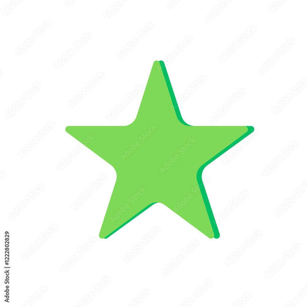 Obraz premium 星 緑