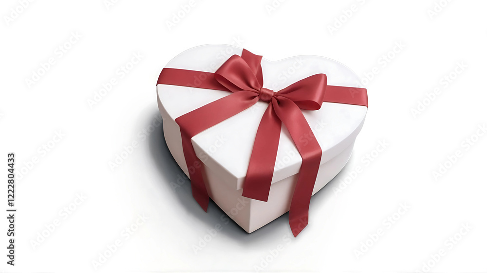 Elegant Valentine’s Day Gift Box with Red Ribbon, Rose Petals, and Soft Candles – Romantic Love Theme Elegant Valentine’s Day Gift Box with Red Ribbon, Rose Petals, and Soft Candles – Romantic Love Theme