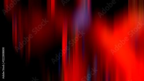 Vertical red blurred background. Light overlay background.