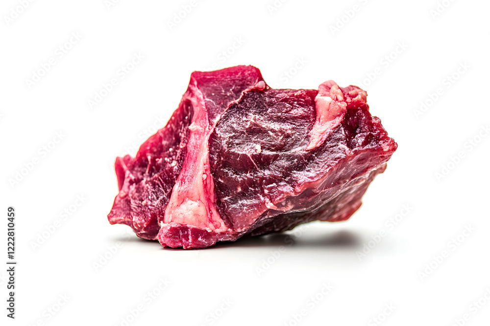 Raw Beef Steak with Peppercorns, Rosemary, and Vegetables Raw Beef Steak with Peppercorns, Rosemary, and Vegetables