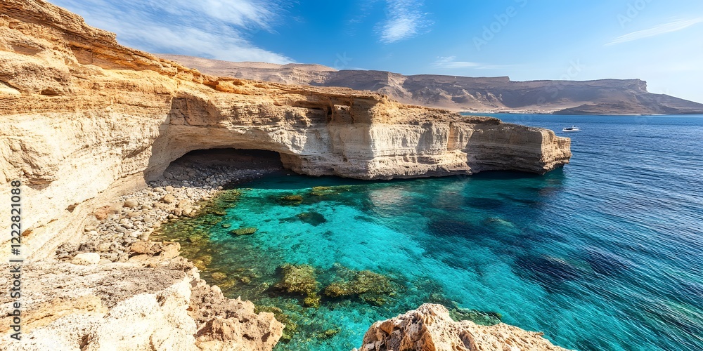 Obraz premium view from the top of the mountain