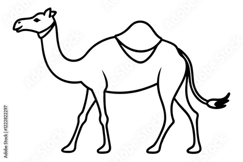 Minimalist Camel Vector