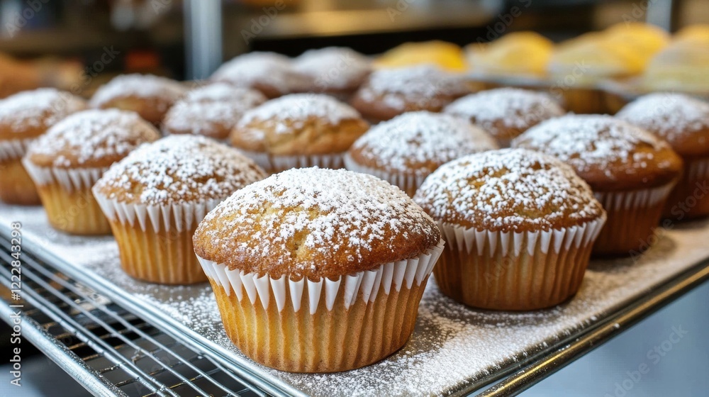 Powdered Muffins Powdered Muffins