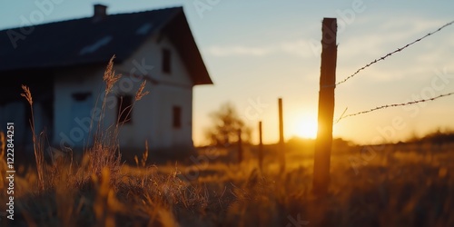 An abandoned family farmhouse symbolising the challenges faced by small-scale farmers