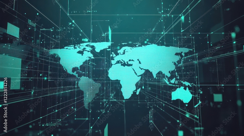 logistics network flat design front view global trade animation Split-complementary color scheme. logistics network flat design front view global trade animation Split-complementary color scheme.