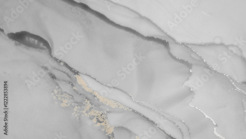 Flowing Marble Art A Stunning Abstract Background Featuring the Intricate, Fluid Patterns of Natural Stone, Highlighting Its Rich Texture and Sophisticated Aesthetic