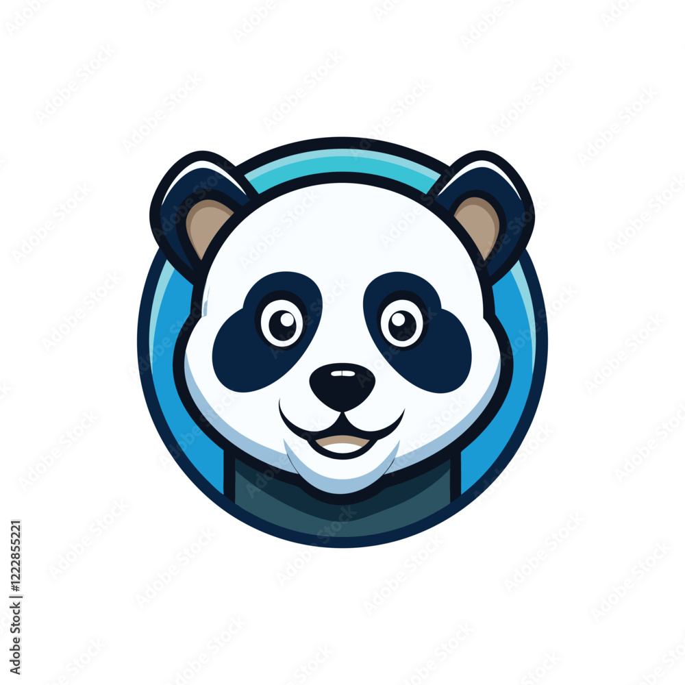 Cute panda cartoon Illustration with a panda mascot Cute panda cartoon Illustration with a panda mascot